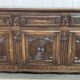 1950s oak sideboard in the style of Robert Micheau Vernez