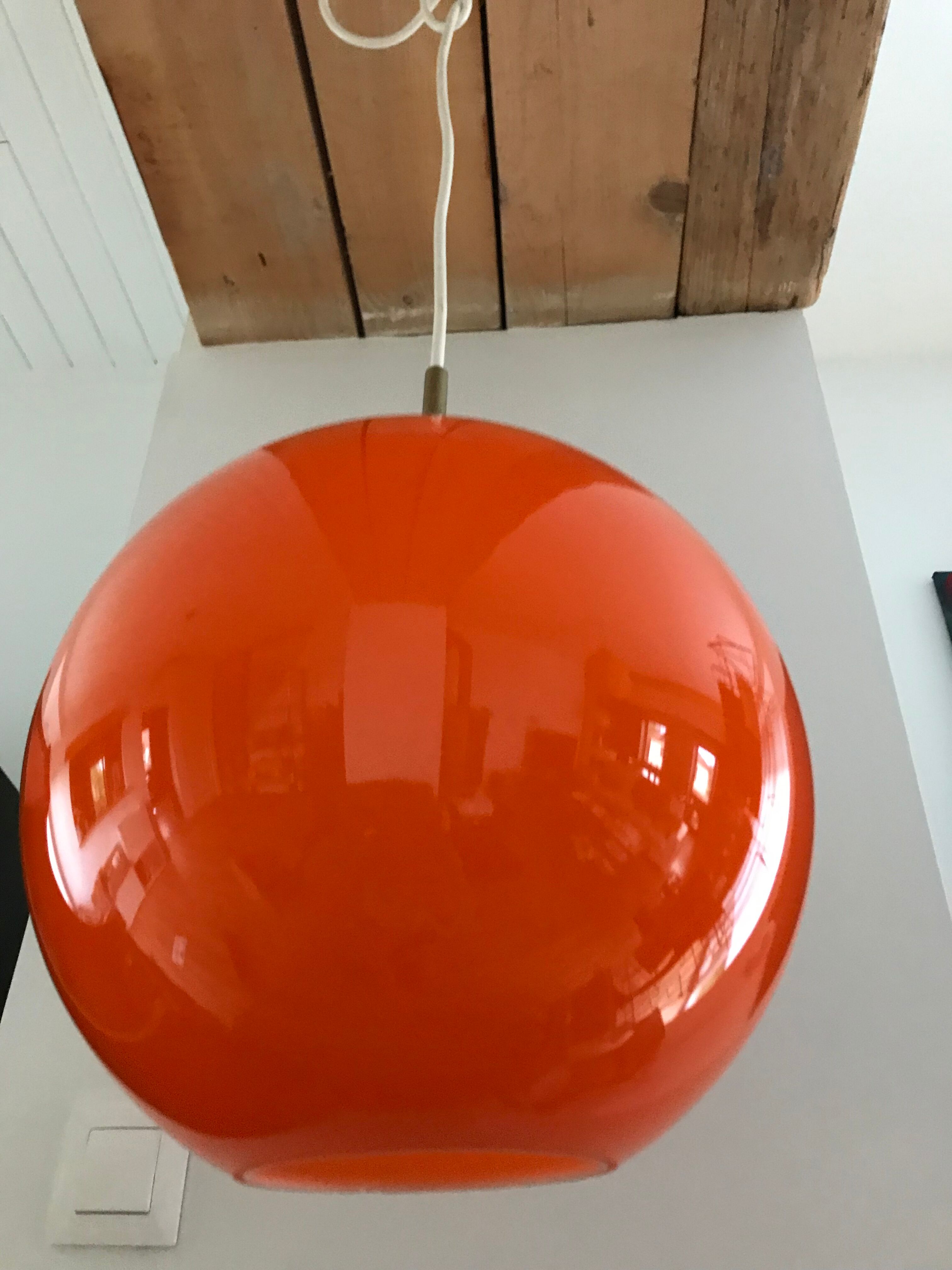 Ball lamp from the 70s