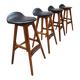 Rare Danish vintage design stools Erik Buch OD 61 Møbler