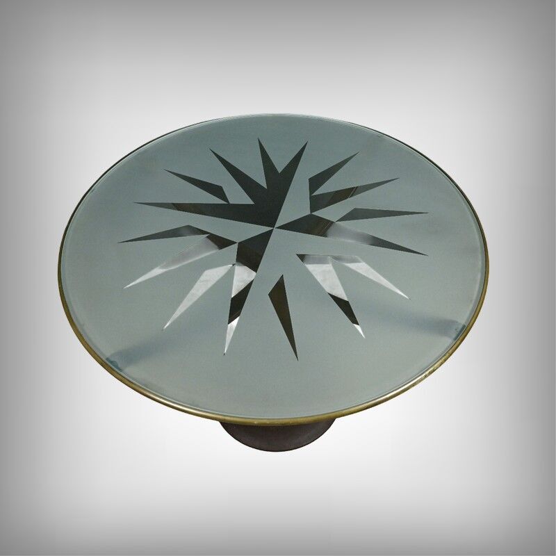 Astrolabe Table by Oscar Tusquets, Aleph Collection, Driade Edition – 1988