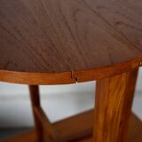 Set of Nesting Table and Folding Stools by Nathan UK