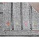 1970s Turkish Handmade Wool Kilim Striped Runner Rug 131x260