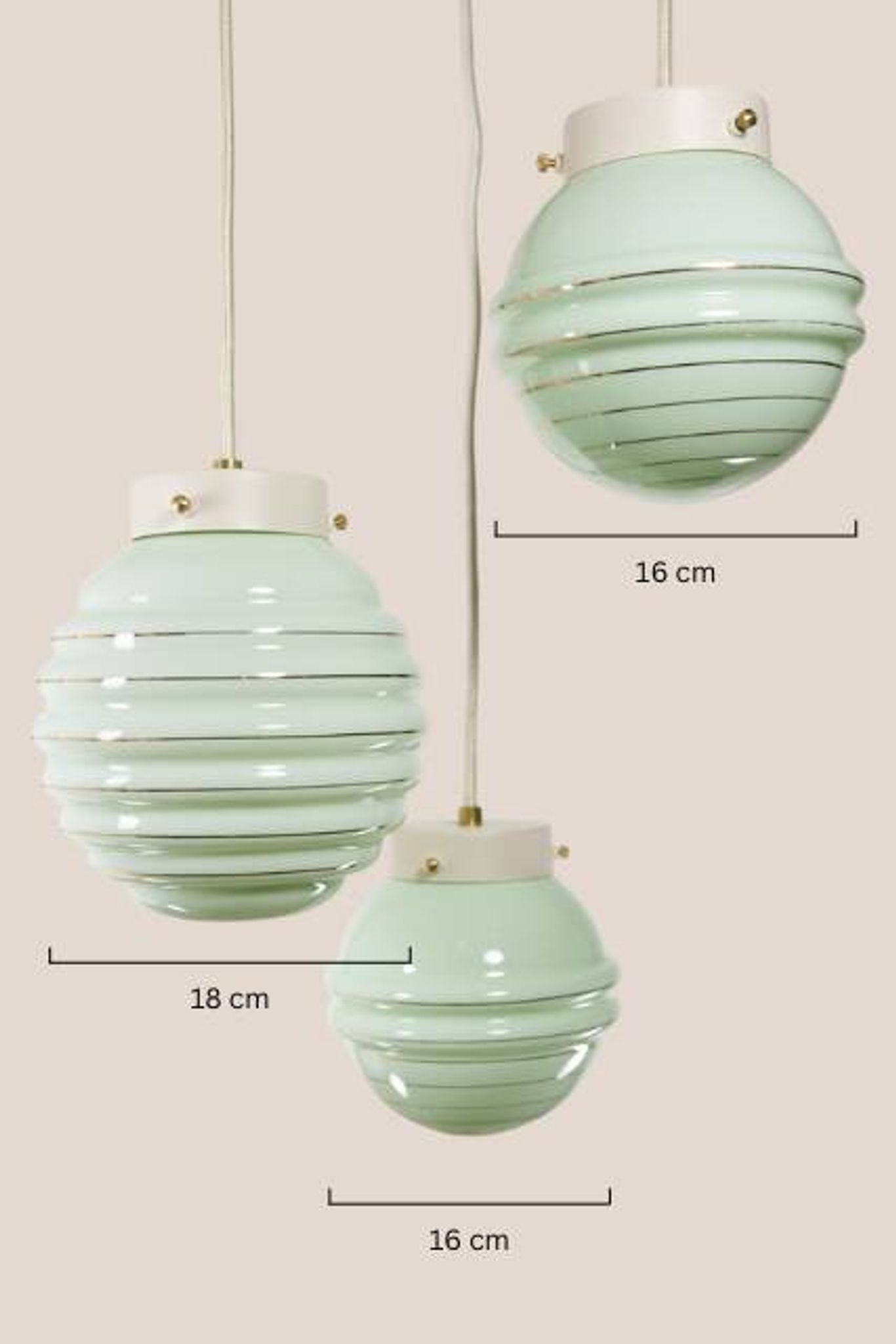 Linda * yugochic pendant chandelier * mcm hanging light * mini vintage cascade * retro glass * gold