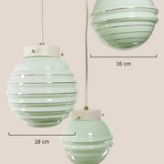 Linda * yugochic pendant chandelier * mcm hanging light * mini vintage cascade * retro glass * gold