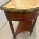 Louis XVI style mahogany console, 19th century