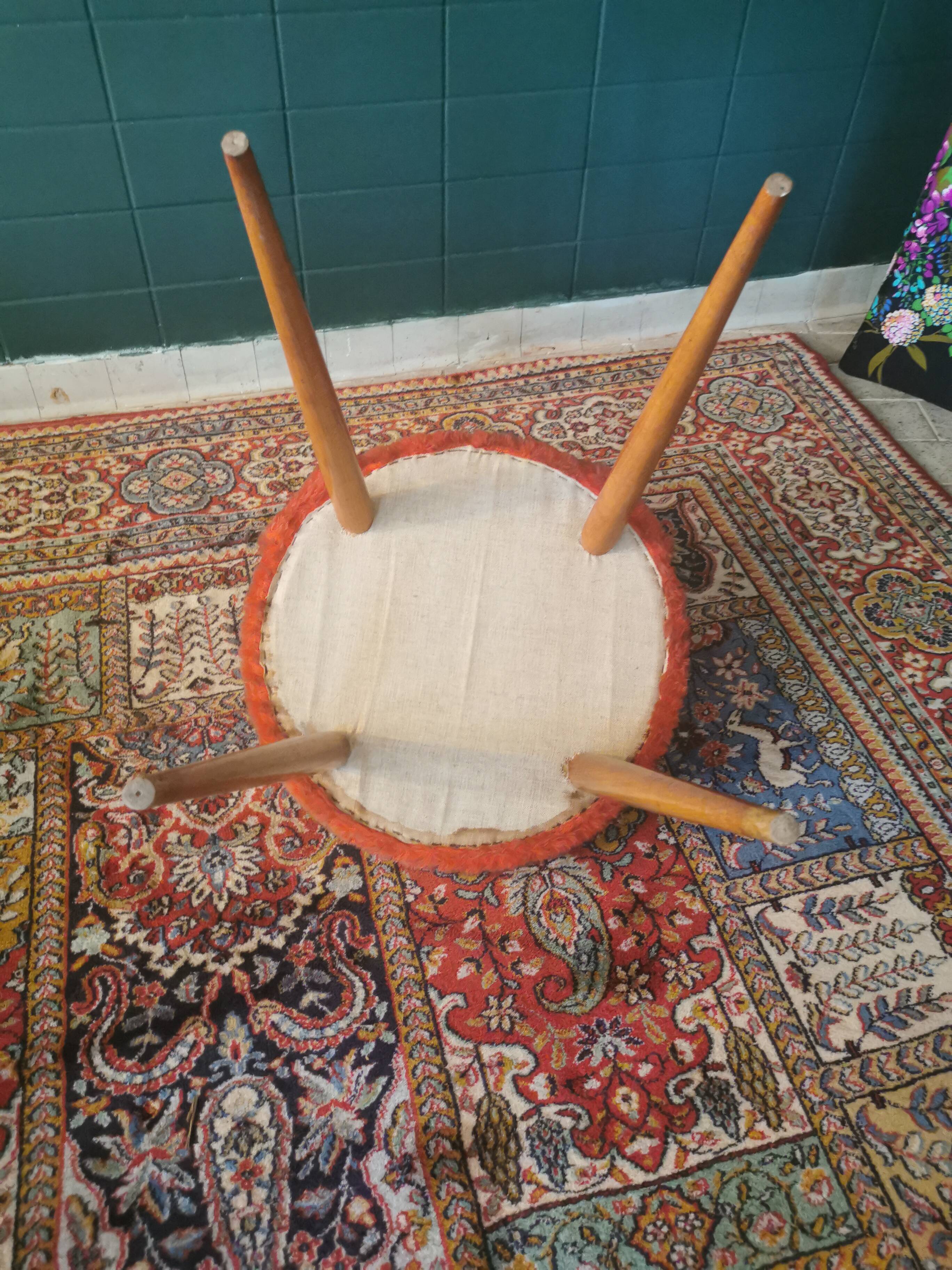 Pair of vintage moumoute chairs