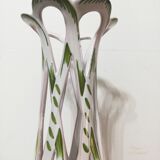 Moustiers earthenware lamp from Lallier