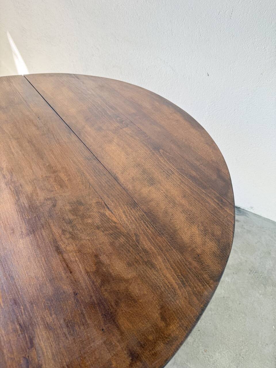 1950s oak winegrower's table