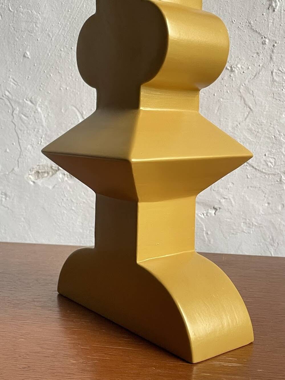 Memphis style ceramic vase "Totem" by Florio Keramia 1990s