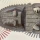 Ancient Carved Ebony Wood Mask (2.9kg) - Tribal / Ethnic Art - 25cm