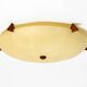 Beautiful original Mid Century Modern fiberglass ceiling or wall lamp