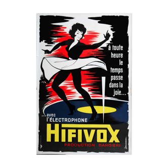 Affiche hifi vox