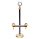 1940s Italian Brass candle stick holder