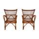 Rattan armchairs 1960s