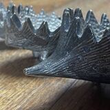 Walter Bosse / Herta Baller — Patinated brass - 4 nesting hedgehogs - 195