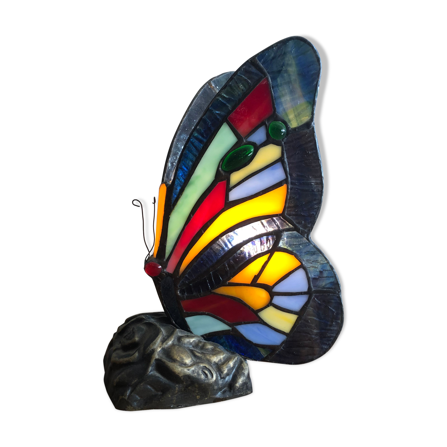 Tiffany butterfly lamp