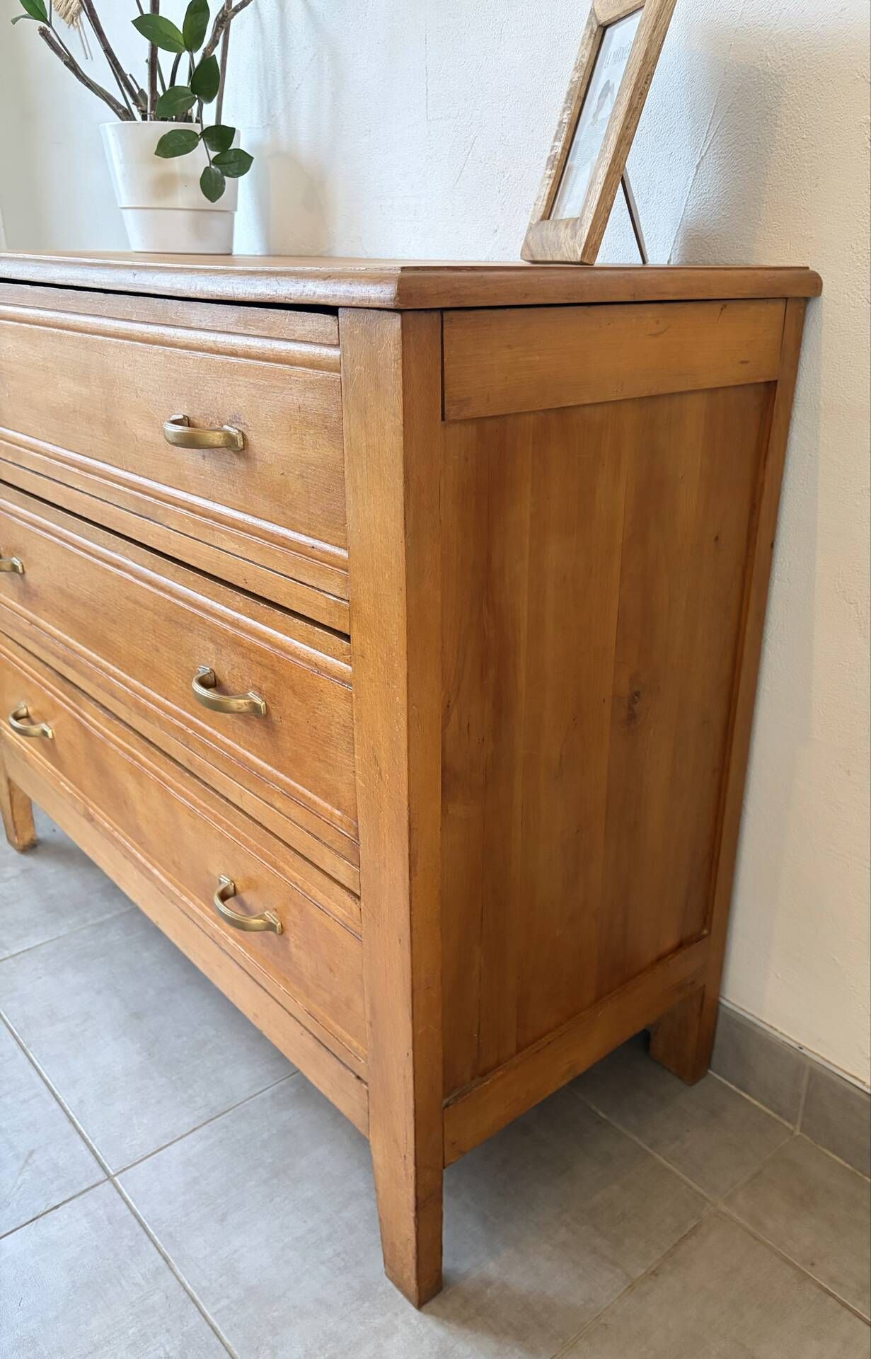 Commode vintage en chêne des années 60