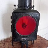 Ancienne lanterne SNCF allemande.
