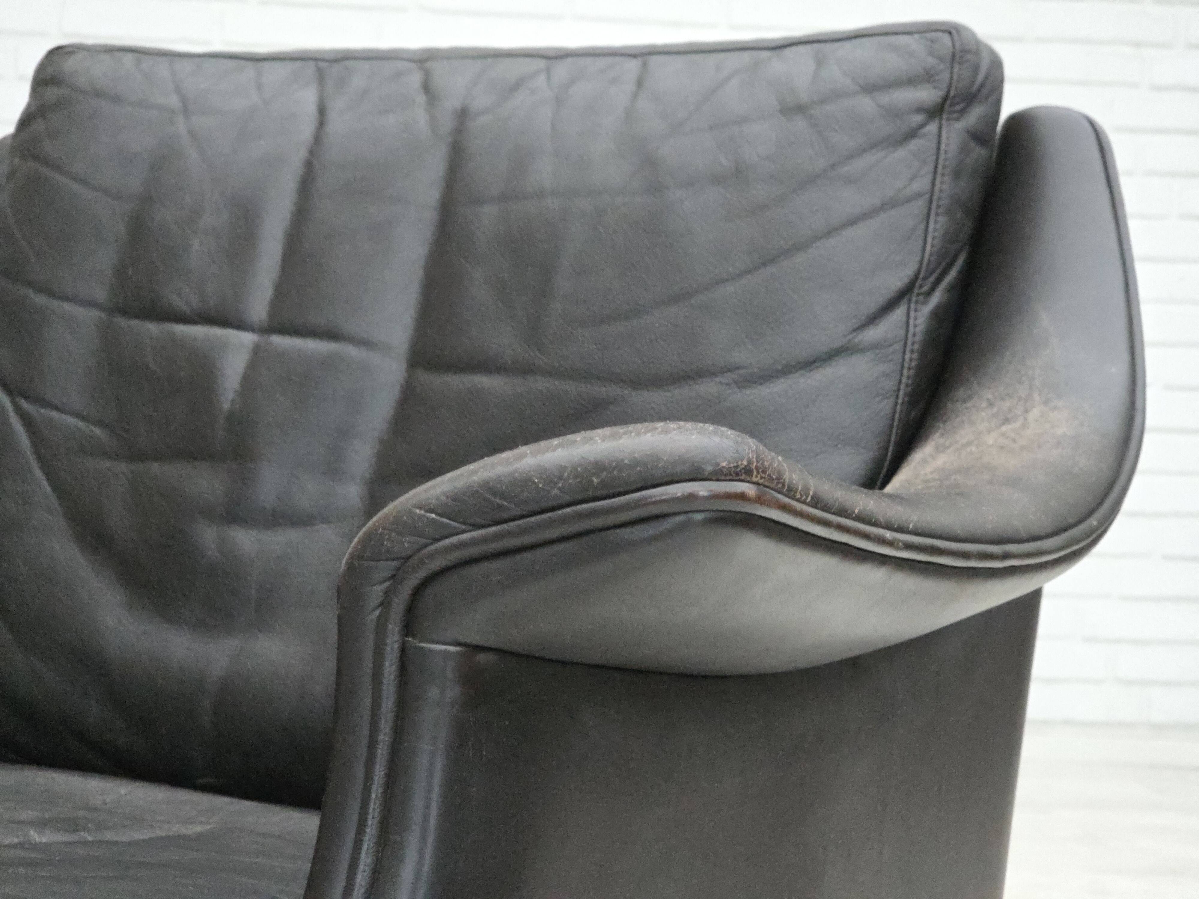 1970s, Danish design by Aage Christensen, armchair, model “Monark“.