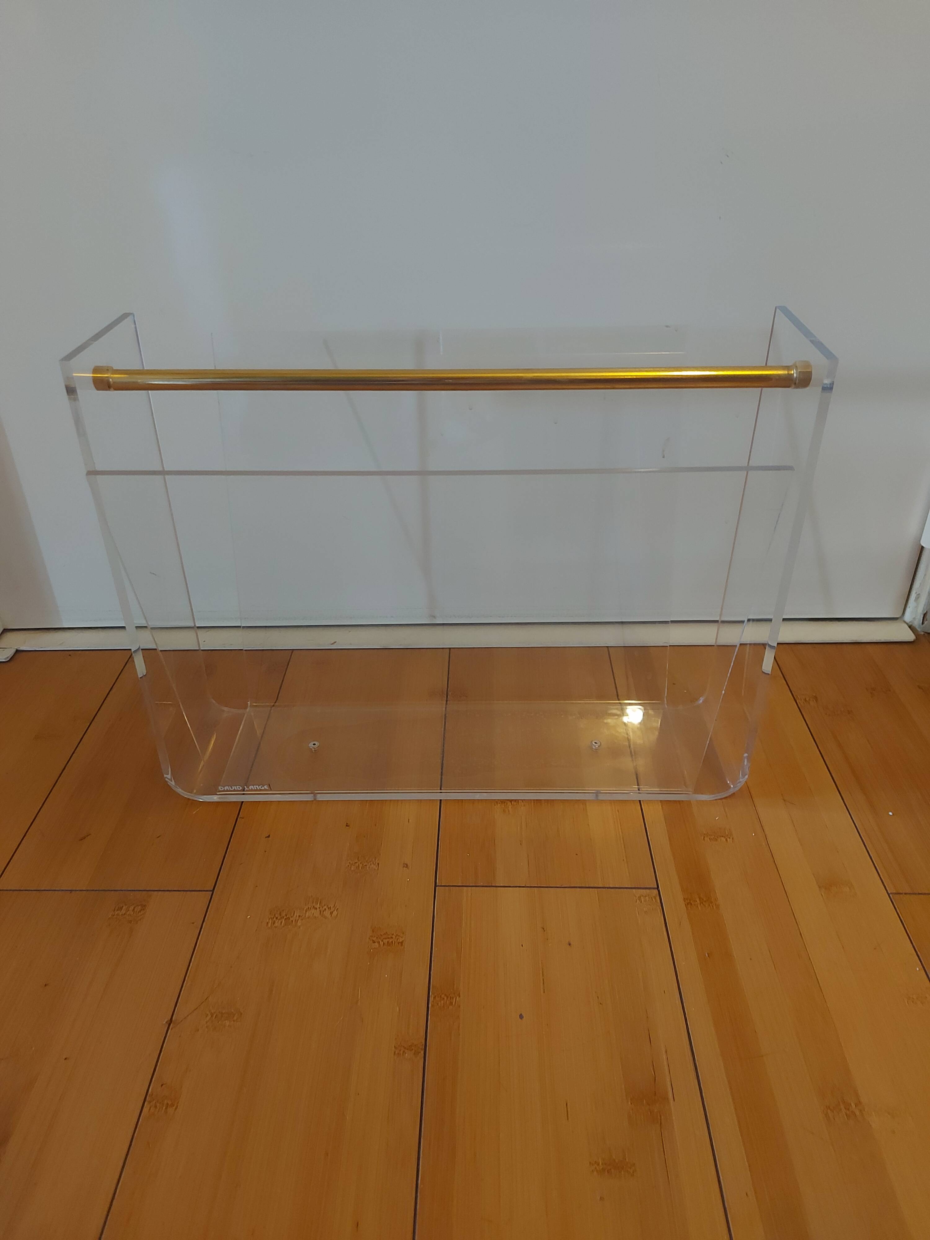 Design review door in plexi , David Lange