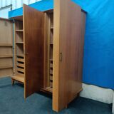 Vintage compass foot cabinet