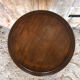 Sellette table appoint tripode bois tourné vintage