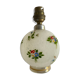 Pied de Lampe de chevet en verre peint à la main