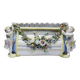 Small antique German porcelain planter Putti 19th century Meissen style