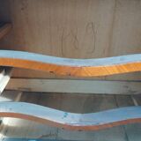 Louis xv style marble top marquetry chest of drawers