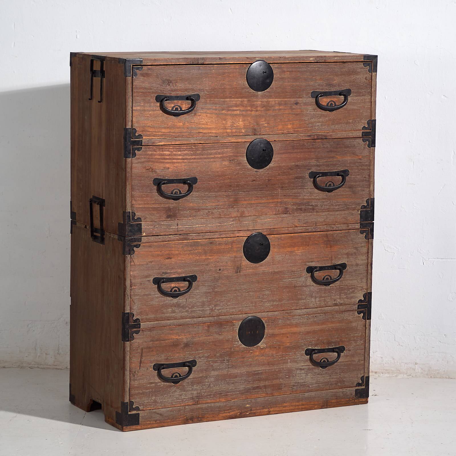 Old Japanese Tansu Chest – Meiji / Taishō Period (c.1868-1926) #24