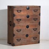 Old Japanese Tansu Chest – Meiji / Taishō Period (c.1868-1926) #24