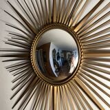 Large witch mirror Chaty Vallauris year 1950