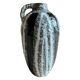 Black and White Ceramic Vase, "Progresso" by Ingrid Atterberg, for Upsala Ekeby