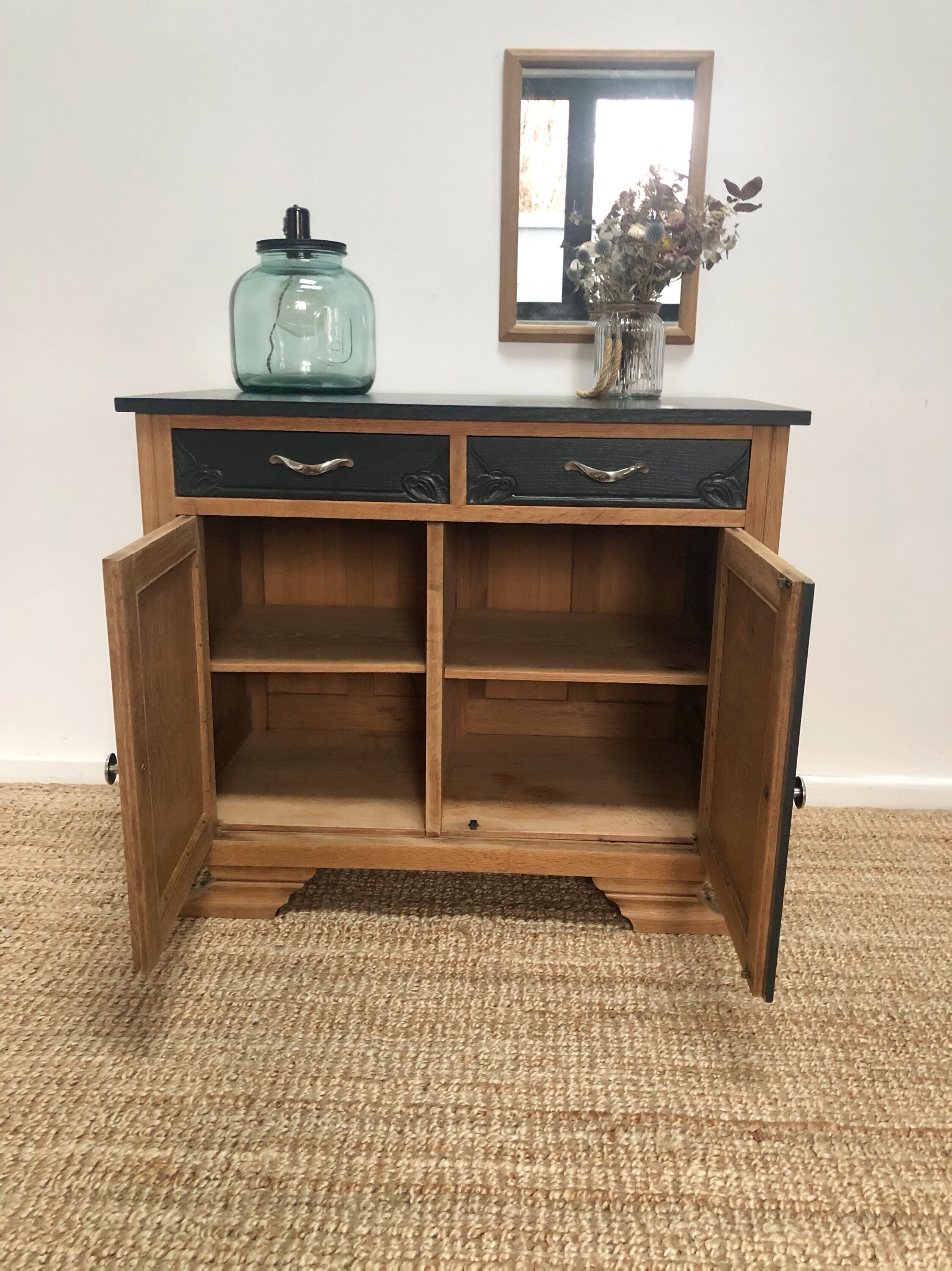 Art Deco oak buffet
