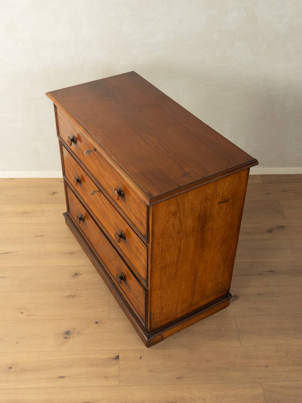 Commode en lin victorien, vers 1840