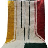 Traditional handmade Berber carpet