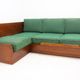 Mid Century Corner Folding Sofabed, 1960´s, Czechoslovakia