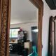 Mirror XIXth in wood 113 x 78 cm