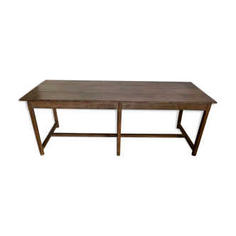 Farmhouse dining table in solid oak 1910