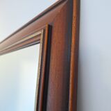 Vintage wooden mirror