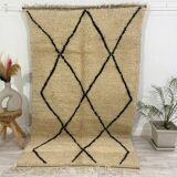 Handmade Moroccan Berber carpet 240 x 143 CM