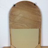 54 x 34 cm rattan mirror
