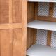 Armoire parisienne panneautée en bois brut, 1930