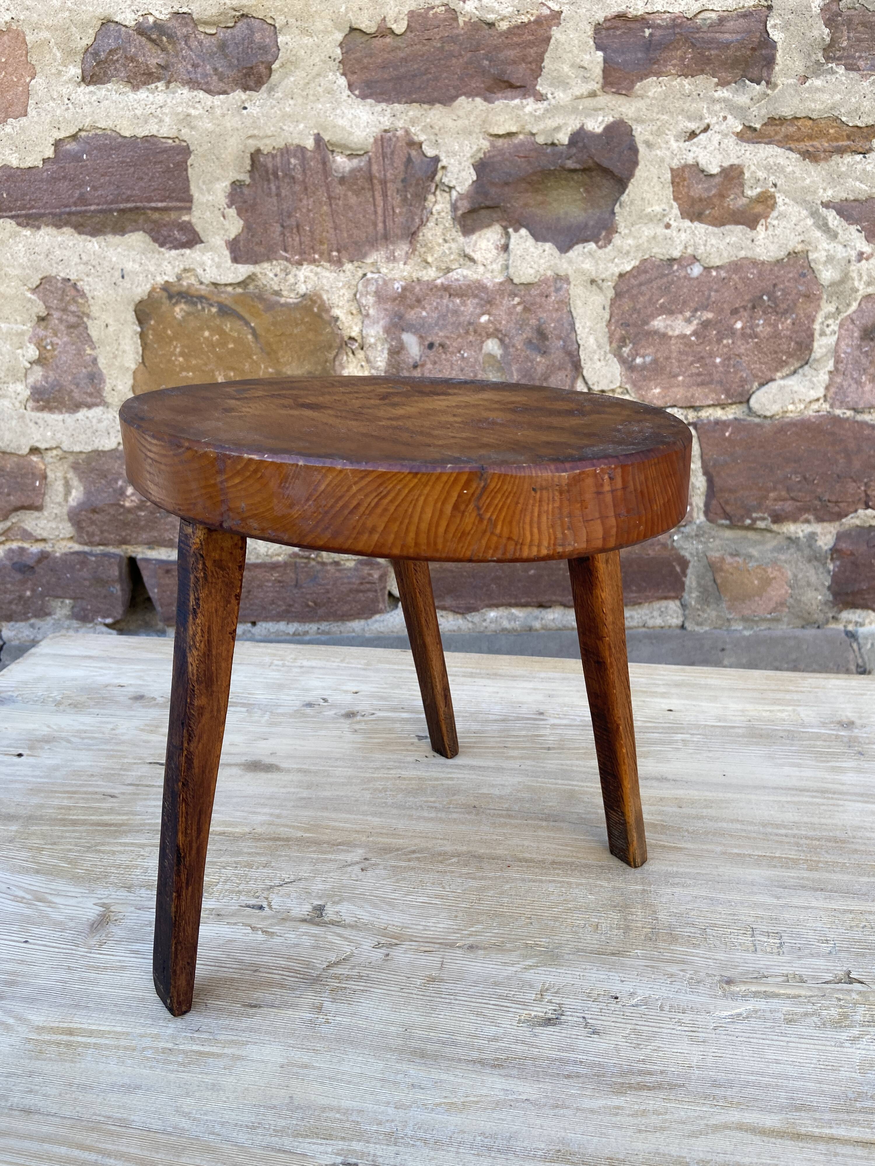 Vintage farm stool
