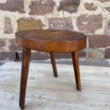 Tabouret de ferme vintage
