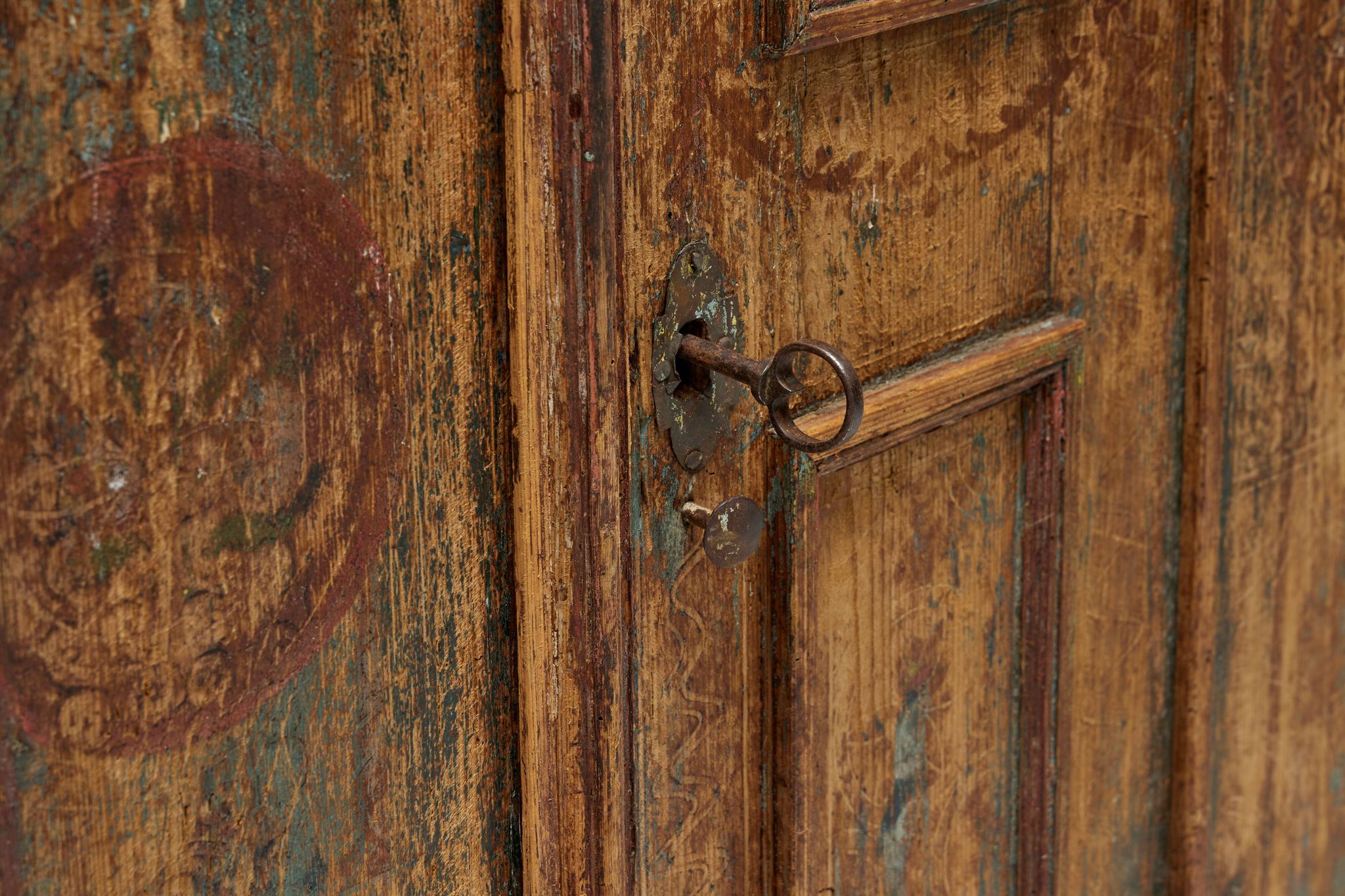 Rustic Travail Populaire Cabinet, France, 18th Century