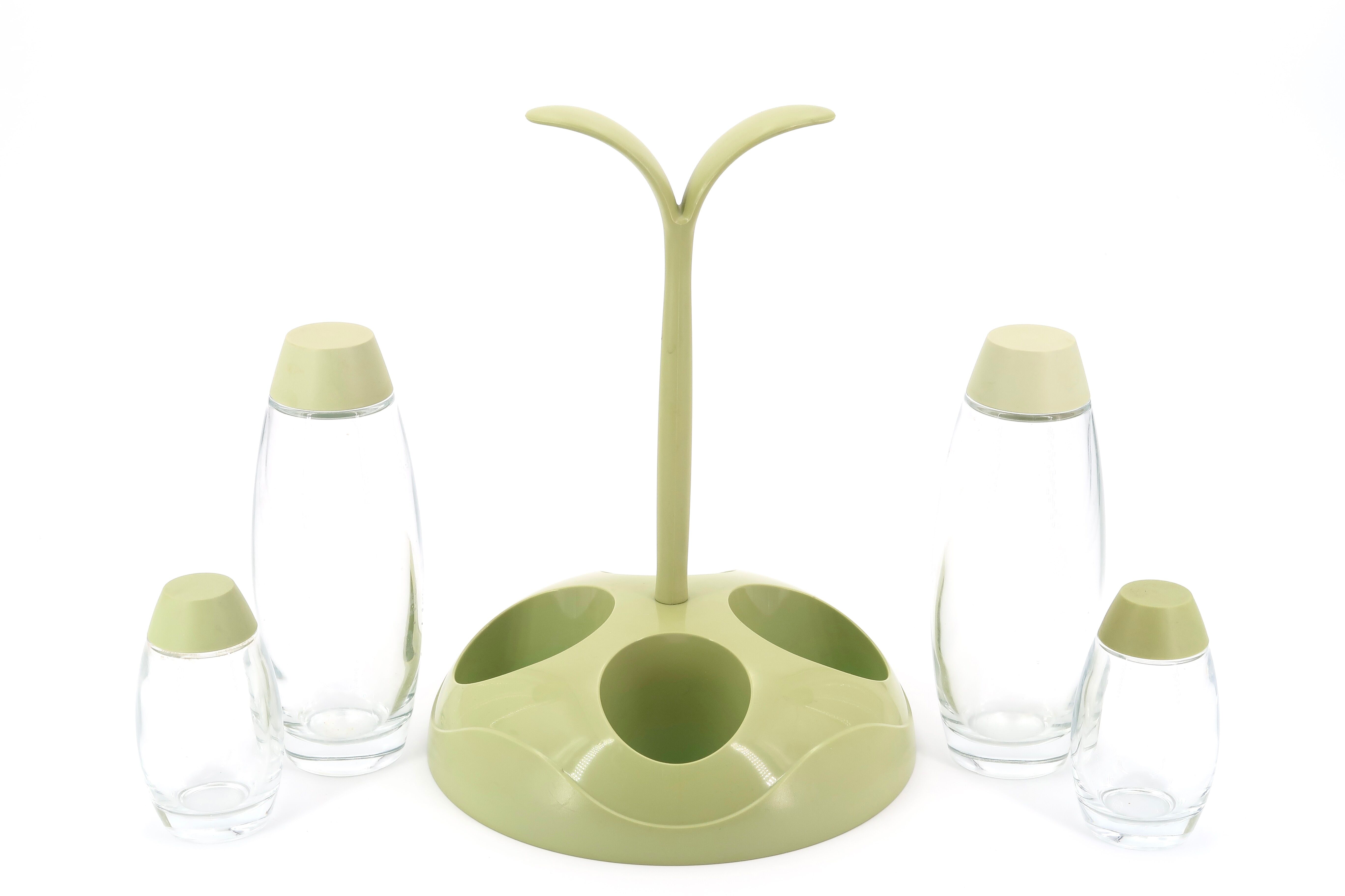 Salières et vinaigriers Guzzini Italy, années 90