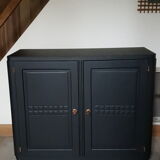 Black art deco buffet