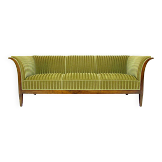 1930s danish art deco 3-seater sofa by frits henningsen