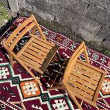 Pair of 80' folding chairs